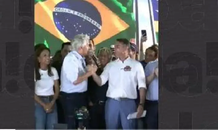 Caiado anuncia apoio a Flávio no 2º turno