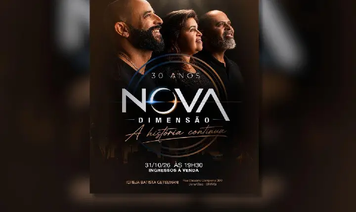 Grupo Nova Dimensão realiza reencontro em Belo Horizonte com o show “A História Continua”