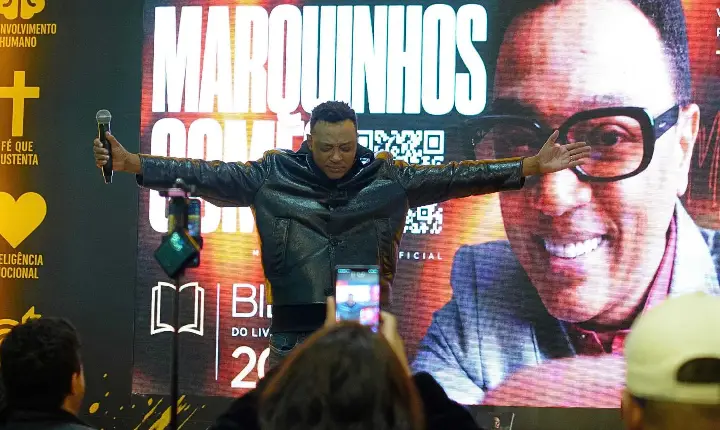 Marquinhos Gomes leva sua história de superação à Bienal do Livro em São Paulo