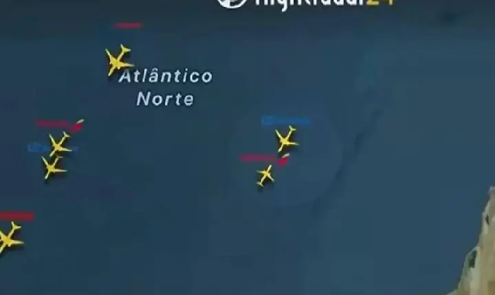 Sistema de segurança evita tragédia entre aviões do Brasil e da Espanha