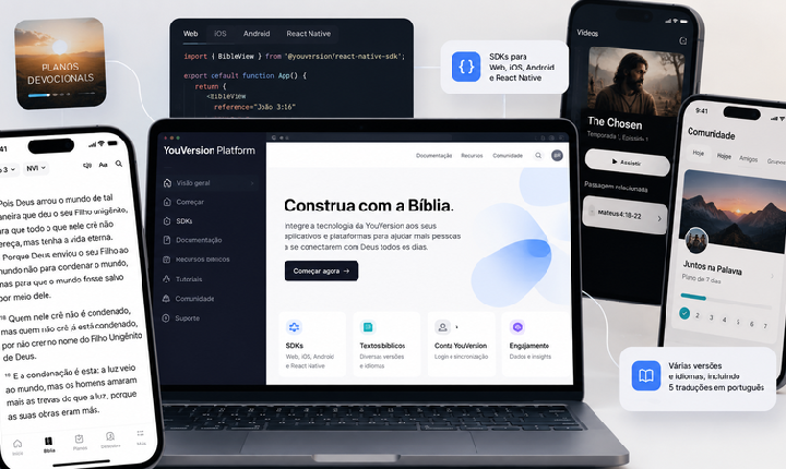 YouVersion abre de graça a tecnologia por trás do Aplicativo Bíblico mais baixado do mundo