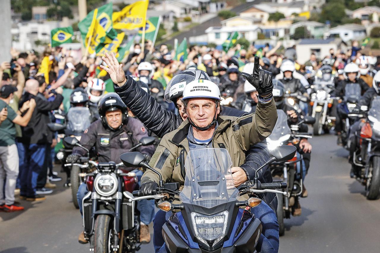 TSE rejeita ações do PT contra motociatas de Bolsonaro