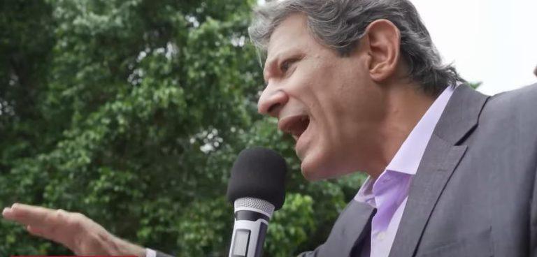 Haddad afirma que, se for eleito, fará desapropriações de terras