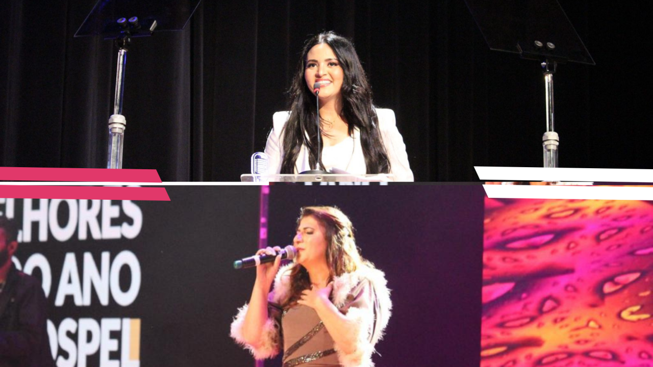 Kátia Rosa e Kira Garcêz recebem prêmios no “Melhores do Ano Gospel”