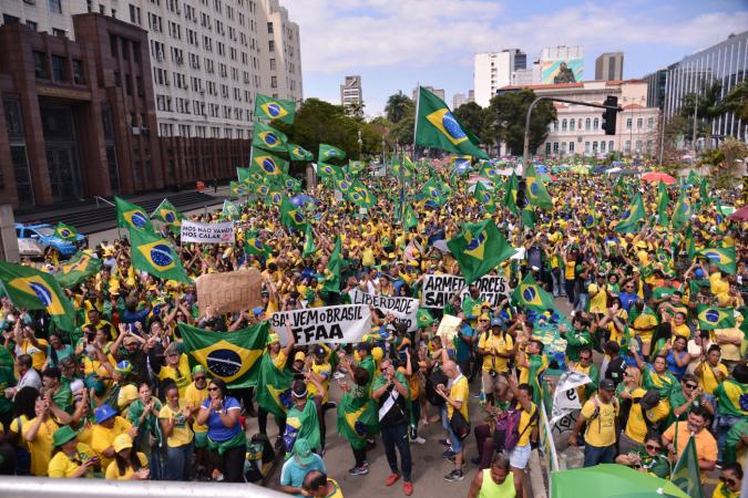 Manifestações completam uma semana em todo Brasil