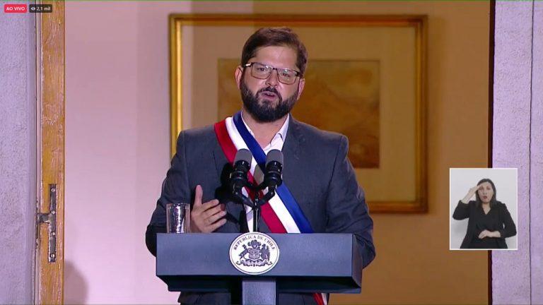 Presidente do Chile chega ao pior nível de aprovação