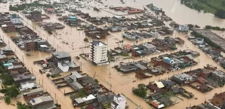 Chuva continua castigando Santa Catarina e estados do Sudeste