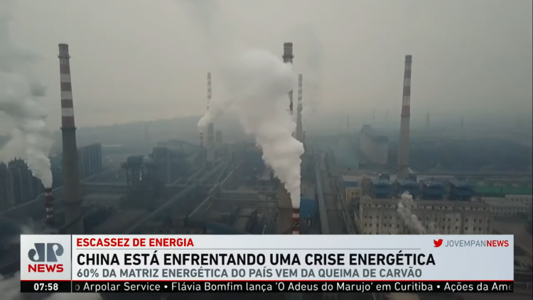 China vive crise energética com registro de apagões e limitações em polos industriais