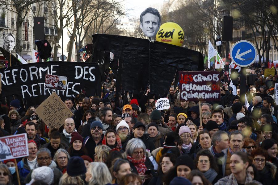 França tem greve geral contra a reforma da Previdência