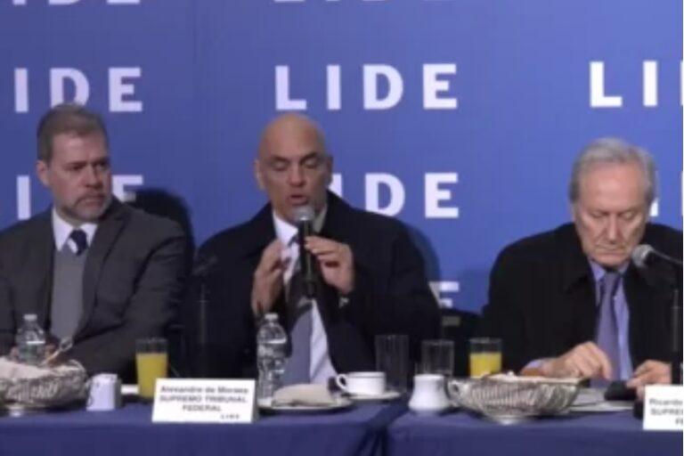 Moraes anuncia projeto de regulamentação das redes sociais