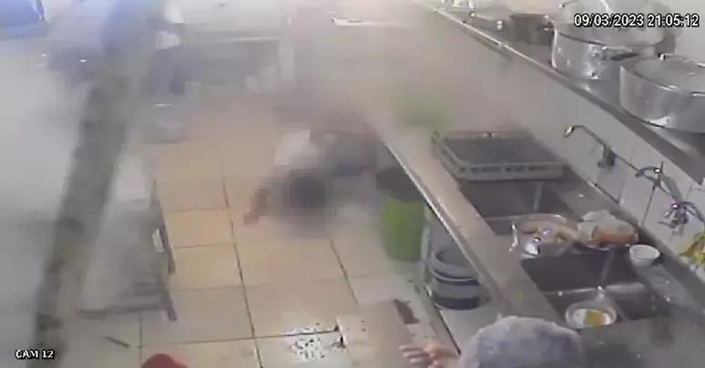 Cozinheira morre com explosão de panela de pressão em 1º dia de trabalho