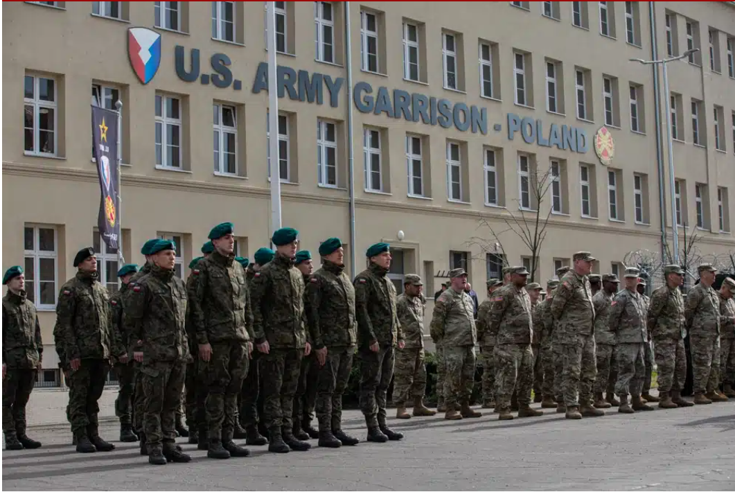 Exército Americano estabelece primeira guarnição permanente no flanco oridntal da OTAN