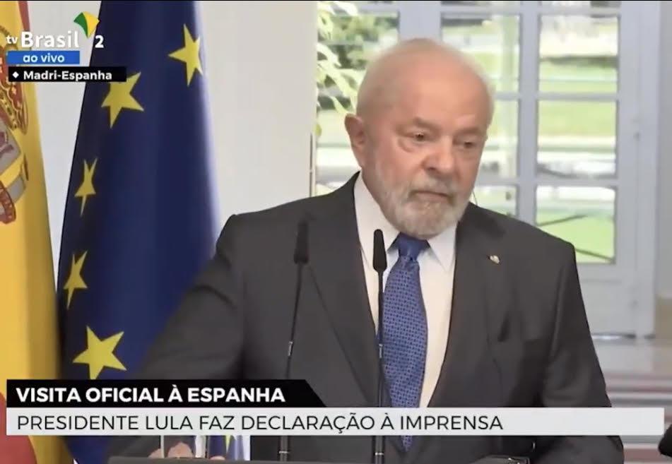 Lula diz que ONU criou Israel e falhou em guerra na Ucrânia