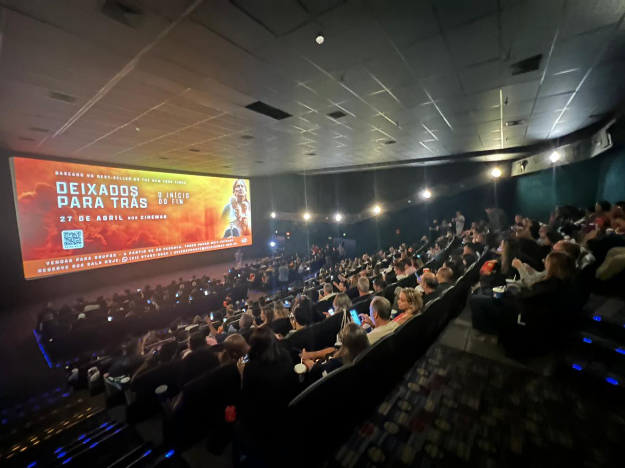 Maratona de pré-estreias do filme “Deixados Para Trás - O Início do Fim”   reúne mais de 6 mil convidados nos cinemas