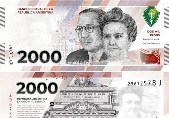 Crise: Argentina cria cédula de 2 mil pesos que equivale a R$ 42