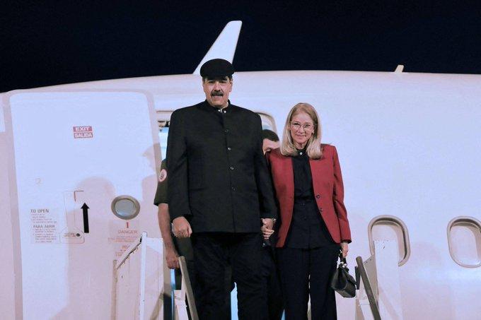 Ditador da Venezuela, Maduro desembarca em Brasília para reunião com Lula