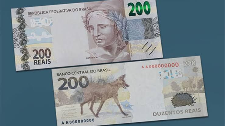 Nota de R$ 200 tem circulação menor do que a extinta cédula de R$ 1