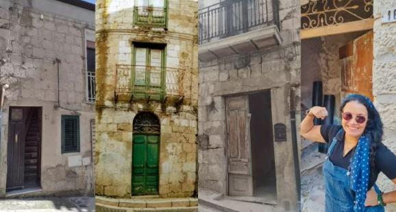 Brasileira conta como comprou 3 casas por R$ 16 na Itália