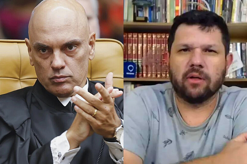 Moraes manda PF incluir nome do jornalista Oswaldo Eustáquio na lista vermelha da Interpol