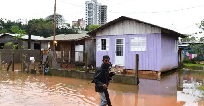 Ciclone extratropical: mais de 4 mil pessoas ficam sem casa no Rio Grande do Sul