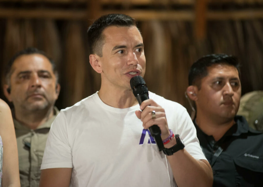 Daniel Noboa Azin: Bloco centro-direita vence no Equador e derrota esquerdista González