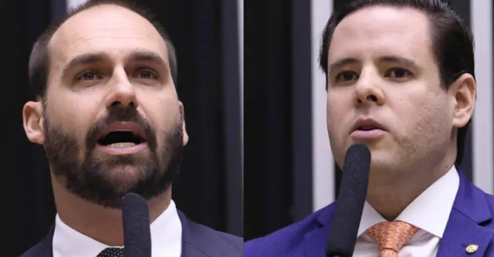 Deputados Eduardo Bolsonaro e Rodrigo Valadares vão ser observadores na eleição presidencial da Argentina