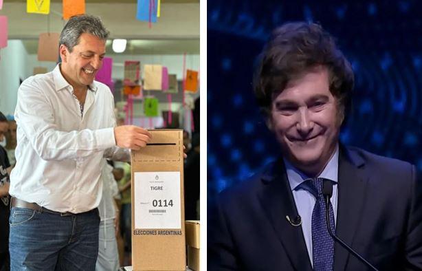 Eleições na Argentina: Sergio Massa e Javier Milei disputarão 2º turno