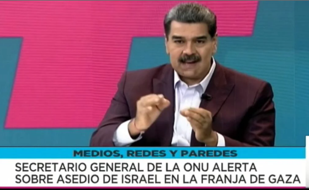 Maduro defende Hamas e diz que Jesus nasceu e morreu palestino