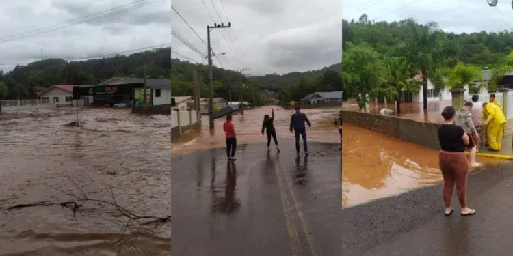 Novos temporais atingem Santa Catarina e mortes sobem para seis