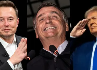 Donald Trump, Elon Musk e Jair Bolsonaro comemoram vitória de Javier Milei na Argentina