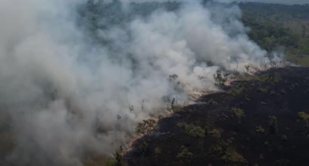 Fumaça de queimadas da Amazônia se estende da região Norte do Brasil até São Paulo