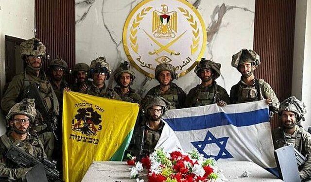 Israel toma a sede do governo e da polícia do Hamas na Faixa de Gaza