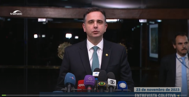 Pacheco sobe o tom e reage às críticas do STF e defende PEC: ‘Supremo não é arena política’