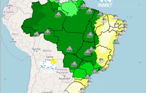 Últimos dias de novembro terão chuva e alta umidade
