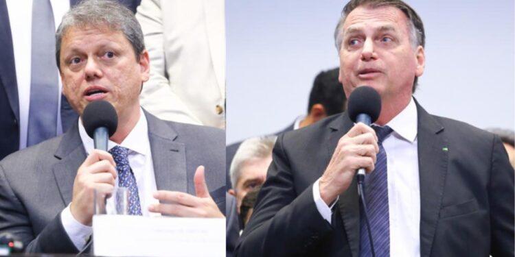 Bolsonaro e Tarcísio participam do lançamento da Frente Parlamentar em defesa das Escolas Cívico-Militares