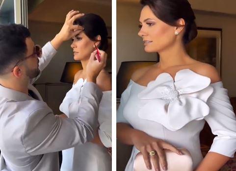 Michelle Bolsonaro marca presença com elegância na Argentina para a posse de Milei