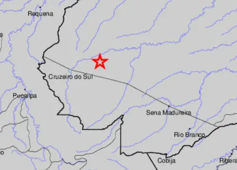 Município do Amazonas registra o maior tremor de terra da história do país