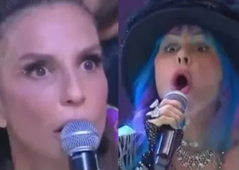 Ao ouvir sobre apocalipse bíblico, Ivete Sangalo rebate: ‘Eu não vou deixar acontecer; Deus tá mandando macetar’