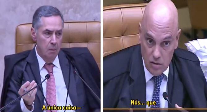 Sobras eleitorais: Barroso e Moraes tem divergência acalorada sobre tema