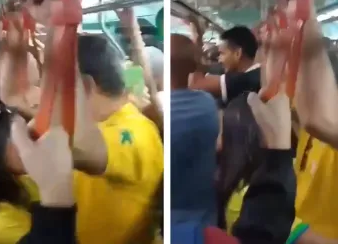 Torcedores do Corinthians impedem apoiadores de Bolsonaro de usar metrô em SP