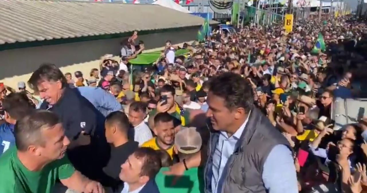 A passagem inesquecível de Bolsonaro pela ‘ExpoDireto’
