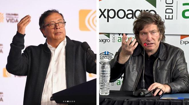 Milei chama Petro de “terrorista”, e Colômbia expulsa diplomatas