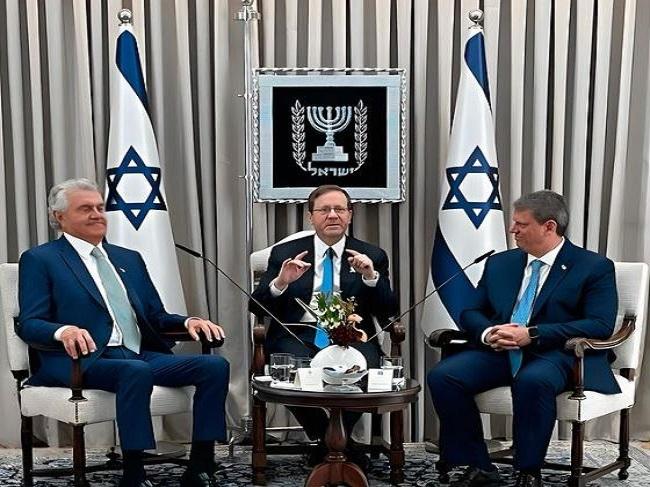 Tarcísio e Caiado visitam Israel