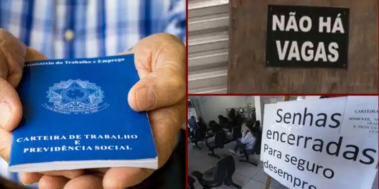Desemprego sobe pelo terceiro mês seguido