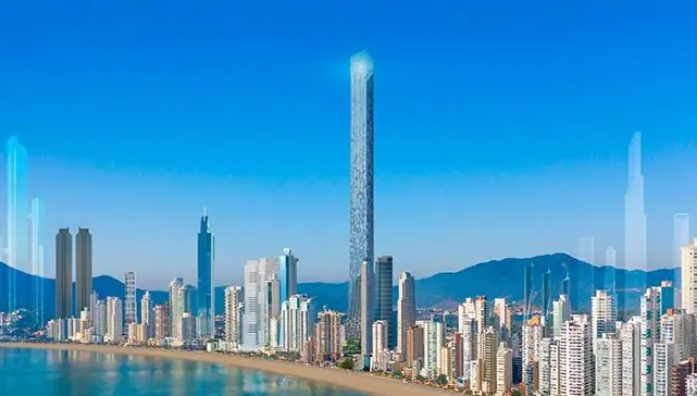 Empresário Luciano Hang e construtora anunciam prédio residencial mais alto do mundo no Brasil