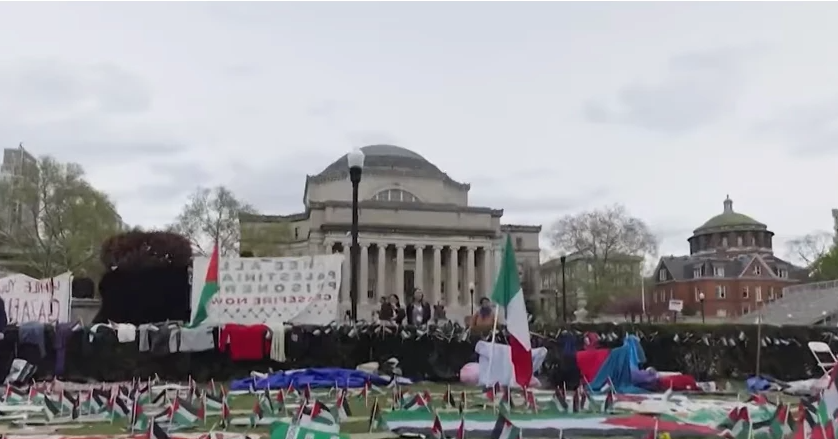 Mais de 800 estudantes anti-Israel já foram presos nos EUA