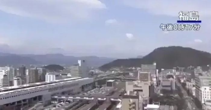 Terremoto de 6,1 graus atinge Fukushima, no Japão