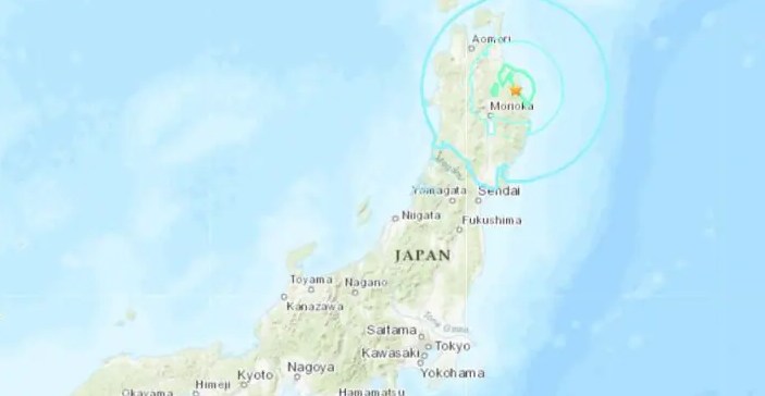 Terremoto de magnitude 6,1 graus atinge norte do Japão
