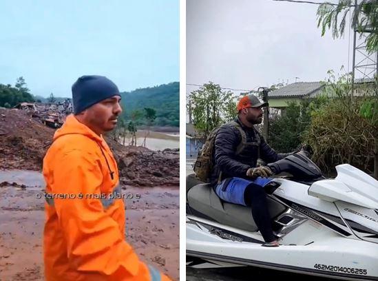 Carlos Bolsonaro e Eduardo Bolsonaro visitam cidades do Rio Grande do Sul