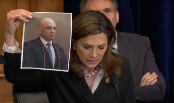 Deputada dos EUA chama Lula de ‘condenado por corrupção’ e Alexandre de Moraes de ‘operador totalitário’